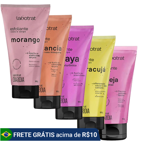 Esfoliante Corporal e Facial Labotrat 150g