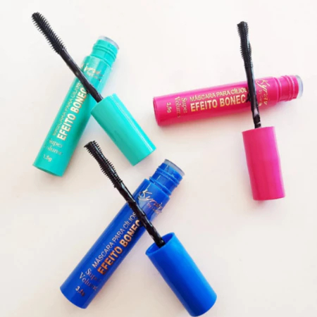 Kit 3 Máscaras para Cílios Efeito Boneca Preto Kyrav