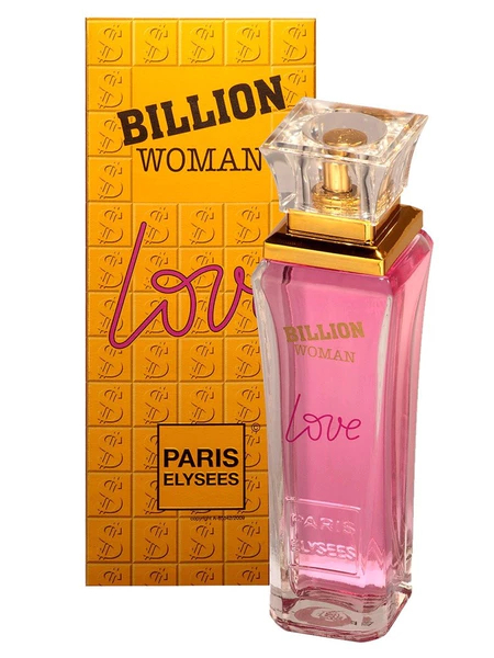 Billion Woman Love Paris Elysees Perfume Feminino De 100 Ml