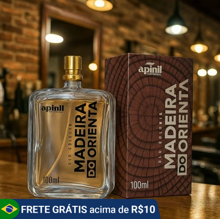 Perfume Masculino Apinil Madeira do Oriente - Original 100ml